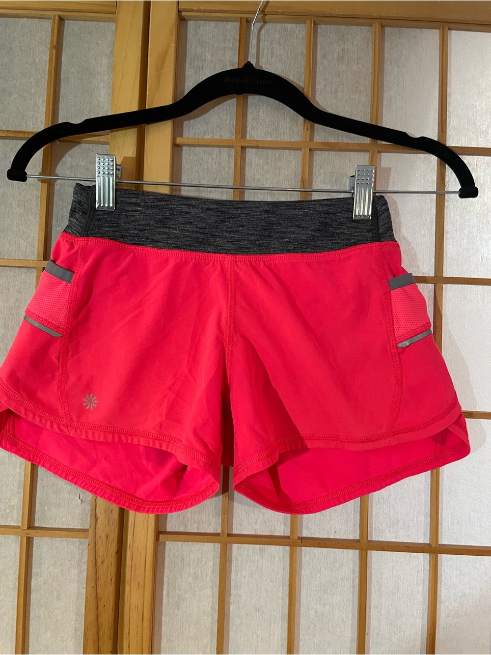 Athleta Girl Record Breaker Neon Pink Shorts